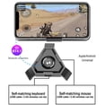thumbnail image 3 of Injueey Gamepad Pubg móvil Bluetooth 5,0 Android PUBG controlador Gaming teclado ratón convertidor a PC para PC adaptador USB Computadoras y accesorios, 3 of 6