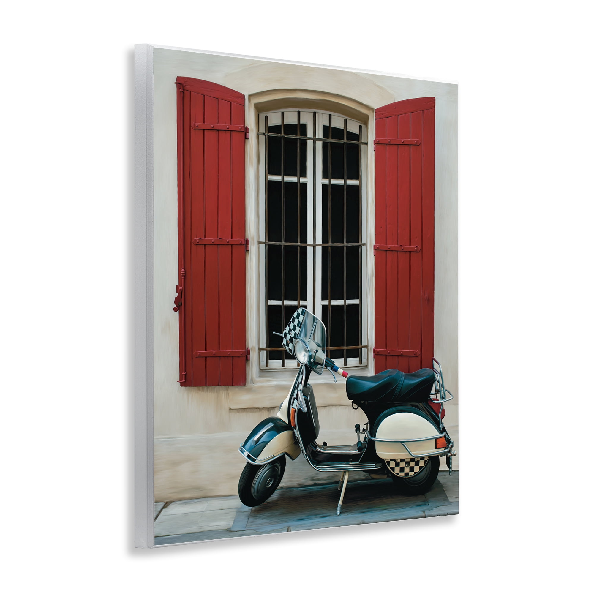 Stupell Industries Two Wheel Dream Wall Plaque Art, design by Renel Peters