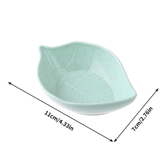 RKSTN Assiette à Collation 2 Pcs Tiges de Blé Feuilles Assiettes Originalité Assiettes à Collations Vaisselle Japonaise Assiettes à Vinaigre Assiettes à Soja Assiettes à Cornichons Cadeaux Gadgets de Cuisine