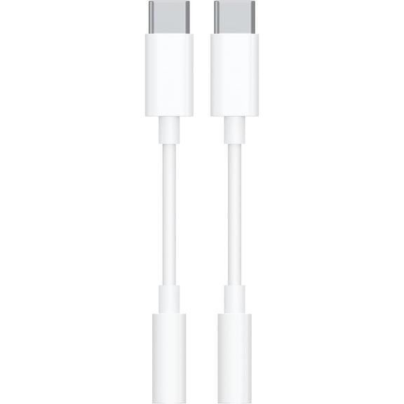 USB-C to 3.5mm Audio Headphone Adapter - HiFi 2 Pack Compatible with Apple iPhone 17 16 15 Samsung Galaxy S25 S24 S23 S22 S21 Plus Pro Max Pixel iPad - Type C to Aux Cord Jack Dongle Adapter