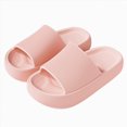 thumbnail image 2 of CAUYDY Cloud Slides for Kids Boys Girls Shower Bathroom Slippers Slip on Sandals Non-Slip Open Toe Pillow Slippers-Quick Drying Summer Beach Pool Shoes(L101-Pink,10), 2 of 9