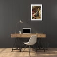 thumbnail image 3 of Bruegel the Elder, Pieter 11x14 White Modern Wood Framed Museum Art Print Titled - The Adoration of the Kings, 3 of 4