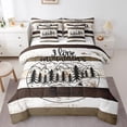 thumbnail image 1 of YST, Adventure, Comforter Set, Kids, 7-Piece, Camping, , , , , Polyester, Bedding Set, Queen Size, 1 of 5