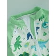 thumbnail image 7 of aturustex Little Boys Rash Guard Swimsuit and Swim Hat Set 3M-3T Toddler Animal/Coconut Tree Print Bathing Suits Infant Baby Long Sleeve Shirt Crew Neily Summer Outfits for Holiday Swim Pool, 7 of 7