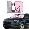 thumbnail image 4 of Windshield Sun Shade Foldable Car Front Window Sunshade For Car Suv Trucks Vans - Best Heat Shield Blocker Visor Cover Blocks Uv Rays And Keeps Your Vehicle Cool-Medium, 4 of 5