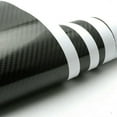 thumbnail image 6 of UHUSE 5D Carbon Fiber Car Rally Racing Stripes Front Hood Decal Wrap Sticker Portable, 6 of 12