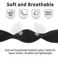 thumbnail image 4 of SOLOLUP 20mm No Gaps Band for Samsung Galaxy Watch 6 5 5 40mm 44mm/ Watch 5 Pro 45mm Women Men, Braided Solo Loop Bands Nylon Wristband for Galaxy Watch 4 6 Classic 42mm 46mm 43mm 47mm, 4 of 35