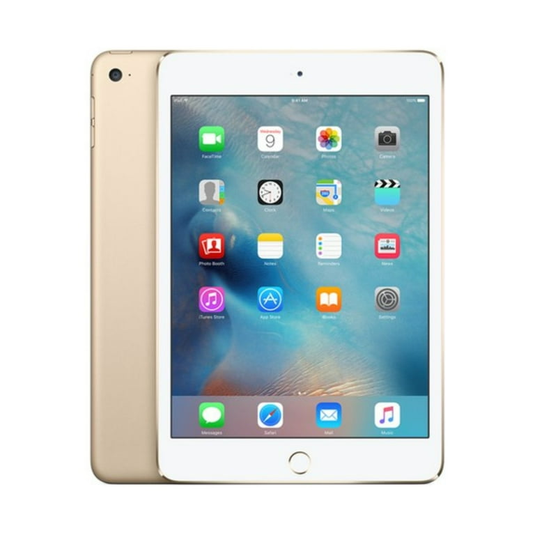 iPadmini Ａ1550ゴールド16GB Wi-Fi + Cellular Pre-Owned Apple iPad Mini 4 A1550 (WiFi + Cellular Unlocked) 64GB