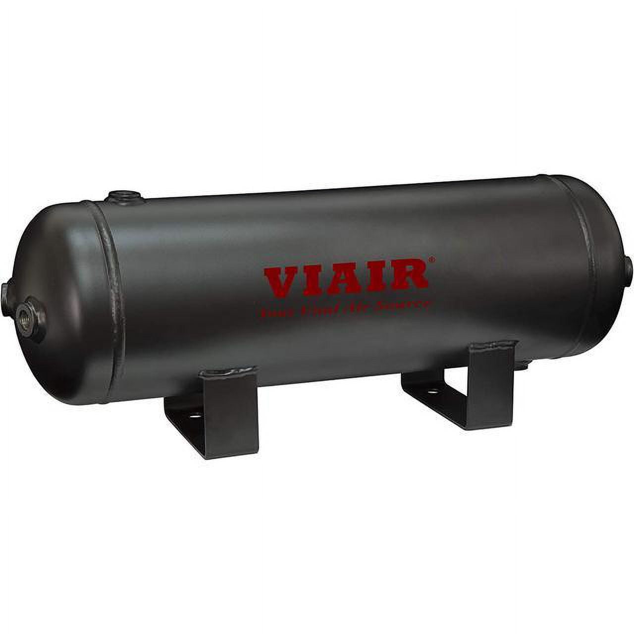 VIAIR 20016 Dual 400C 150 PSI OBA On Board Air Compressor System, Stealth Black