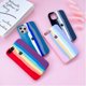 thumbnail image 2 of Rainbow Colored Anti-Fall Flexible Silicone Case for Iphone 12pro Max / 11 X Xr Xs 7/8 Plus 6 6s Gao Jiahui unisex, 2 of 2