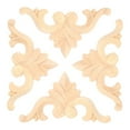 thumbnail image 3 of Decoración de Muebles Apliques de Muebles de Estilo Europeo, apliques de madera, Muebles de madera de goma para la ventana de gabinete para decoración de Muebles, 3 of 7