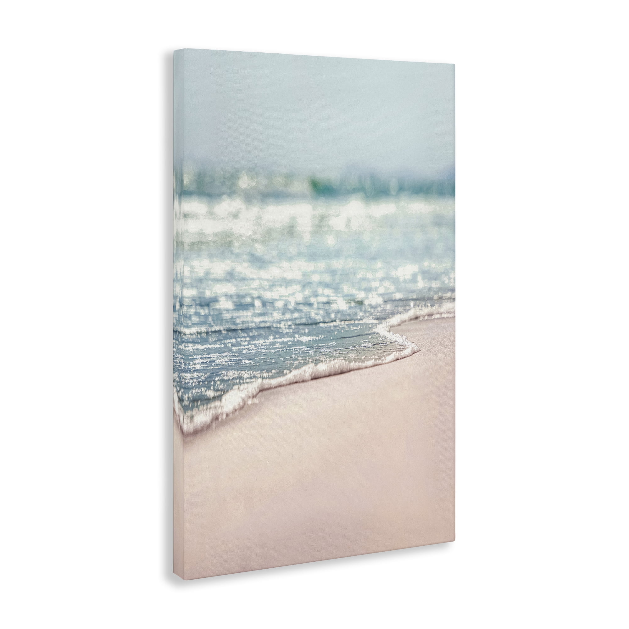Stupell Industries California Summer Waves Nautical & Beach Photography Wrapped Canvas Art Print Wall Art, 24 x 36