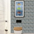 thumbnail image 1 of OULII 5 Pcs Brick Wall Removable Wallpaper Waterproof Plastic Living Room Decor for Home, 1 of 5