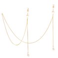 thumbnail image 1 of Coofit Eyeglass Chain Non-slip Fashion Fake Pearl Eyeglass Chain Sunglass Holder Strap, 1 of 5