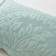 thumbnail image 4 of Bilot 2-Piece 100% Cotton Quilted Pillow Shams Embroidered Farmhouse Pillow Shams (King, Aruba Blue), 4 of 6