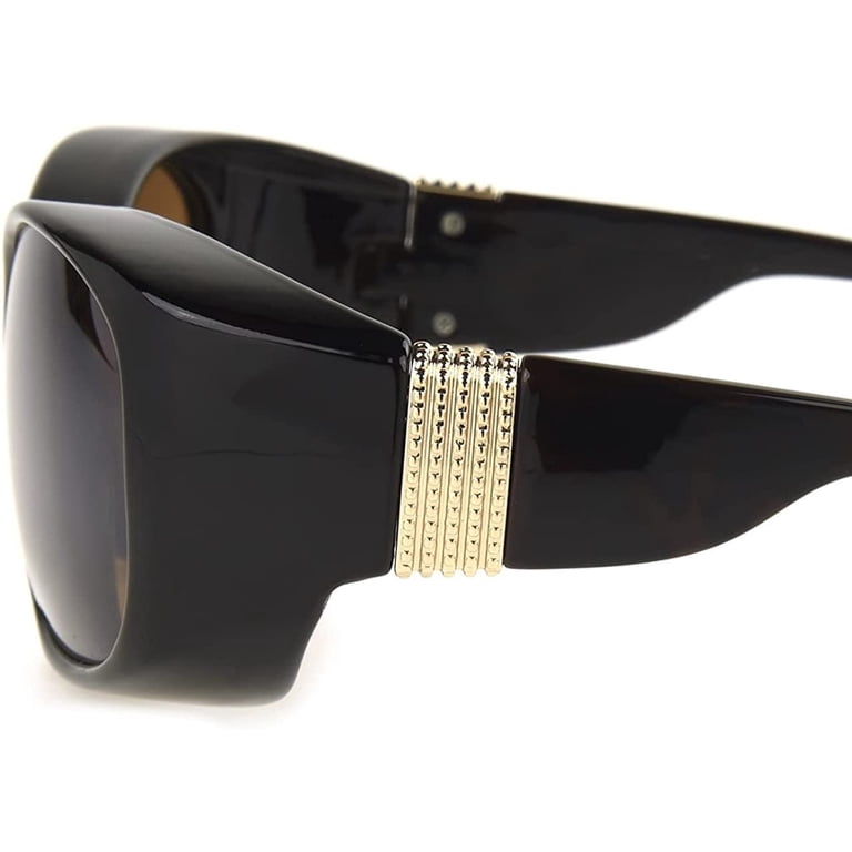 Dioptics UV Protection Polarized Oval Sunglasses, Glossy  display picture 3