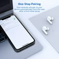 thumbnail image 6 of Wireless TWS Earphones Bluetooth Earbuds True Stereo Headphones Mic Q1K for Motorola Moto Z Force Droid, Revvlry Plus, Edge Plus, G7 Power Play G Fast, Turbo 2, G6 Stylus 5G (2022) Models, 6 of 6