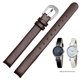 thumbnail image 3 of Correa de reloj de cuero genuino de alta calidad de 10 mm para correa de reloj K43231/K43232 K43235 K4323130 K4323209 Pulsera de arco patentado para mujer, 3 of 5
