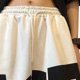 thumbnail image 4 of Hombres Pantalones Cortos De Pierna Ancha Poliéster Tubo Recto Suelto Ajuste Casual Ropa Deportiva De Verano Blanco XL, 4 of 8