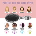 thumbnail image 7 of Halloween Doodle Halloween Elements Hair Brush,Girls Detangling Hair Brush,Glide Through Tangles with Ease for Wet & Dry Hair,8.8"X2.8", 7 of 7