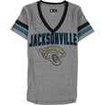 thumbnail image 1 of Camiseta adornada NFL Jaguars de diamantes de imitación para mujer gris pequeña, 1 of 2