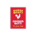 thumbnail image 2 of Chicken Butt Joke Novelty Decor, Metal Wall Sign - 10x14 Inches, 2 of 4