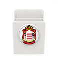 thumbnail image 1 of Principality of Monaco National Emblem Desk Pencil Holder Cup Pen Organizer, 1 of 4