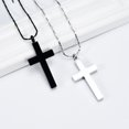 thumbnail image 6 of Cross Necklace for Ashes - Stainless Steel Keepsake Cremation Jewelry - Religious Cross Memorial Urn Necklace for Pet Human Ashes Pendant, 6 of 7