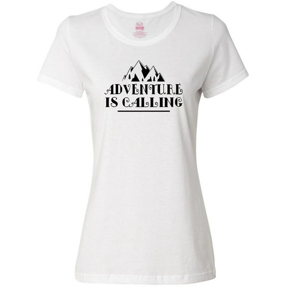 Inktastic Adventure Is Calling Camping Hiking Women's T-Shirt