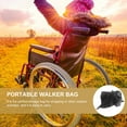 thumbnail image 2 of SWETRACE Dust-proof Hanging Rollator Container Walker Bag Black 1Pcs, 2 of 6