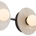 thumbnail image 6 of Kuzco Lighting Wv346322 Dahlia 3 Light 6" Wide Led Vanity Light - Urban Bronze / Alabaster, 6 of 6