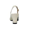 thumbnail image 4 of PEERAGE Jodie Women's Extra Wide Width Dress Slingback BEIGE 6, 4 of 6