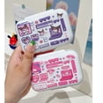 thumbnail image 2 of Sanrioes-caja de Medicina de Anime Kuromi Cinnamoroll My Melody, contenedor organizador de tabletas, pastillero de viaje portátil, caja de dulces, regalos, 2 of 4