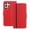 Red, variant on Allytechgroup Flip Wallet Phone Case for Samsung Galaxy S22 Ultra, RFID Blocking PU Leather Built-in Credit Card Slot Stand Shockproof Full Body Protective for Samsung Galaxy S22 Ultra, Red