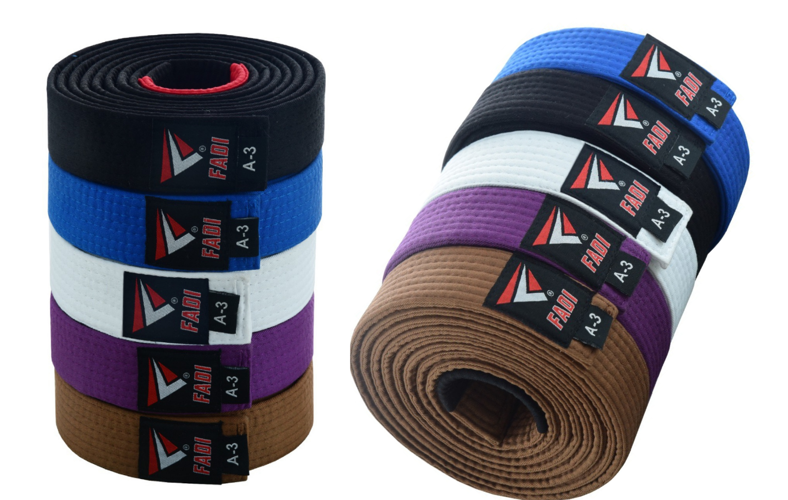 FADI Brazilian Jiu Jitsu GI Belt Multiple Colors Pro Belts Durable