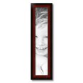 thumbnail image 2 of ArtToFrames 5x25" Matte mahogany Diploma Picture Frame, Brown Wood Poster Frame, with Regular Acrylic and 2 (FBPL-5108), 2 of 7