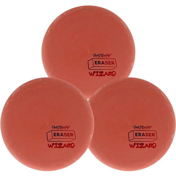 Gateway Wizard Disc Golf Putter Approach Disc - 3 Pack (Eraser)