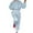 Light Blue womens 2 piece sets, variant on clear 50% off Usmixi Womens 2 Piece Tracksuit Womens Hoodies Lounge Sets Casual Drawstring Hooded Sweatshirt and Pocket Jogger Sweatpant Sweatsuit Sets Running Sports 2 Piece Outfits Deals on Sale