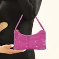 thumbnail image 5 of LQCrafK Women Evening Bags Rhinestone Clutch Purse Sparkly Cocktail Party Mini Handbag Cross Body Hobo Bag, 5 of 6