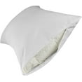 thumbnail image 6 of Mainstays Waterproof Pillow Cover Protector, King - Zippered, Anti-Allergen (2 Count), 6 of 7