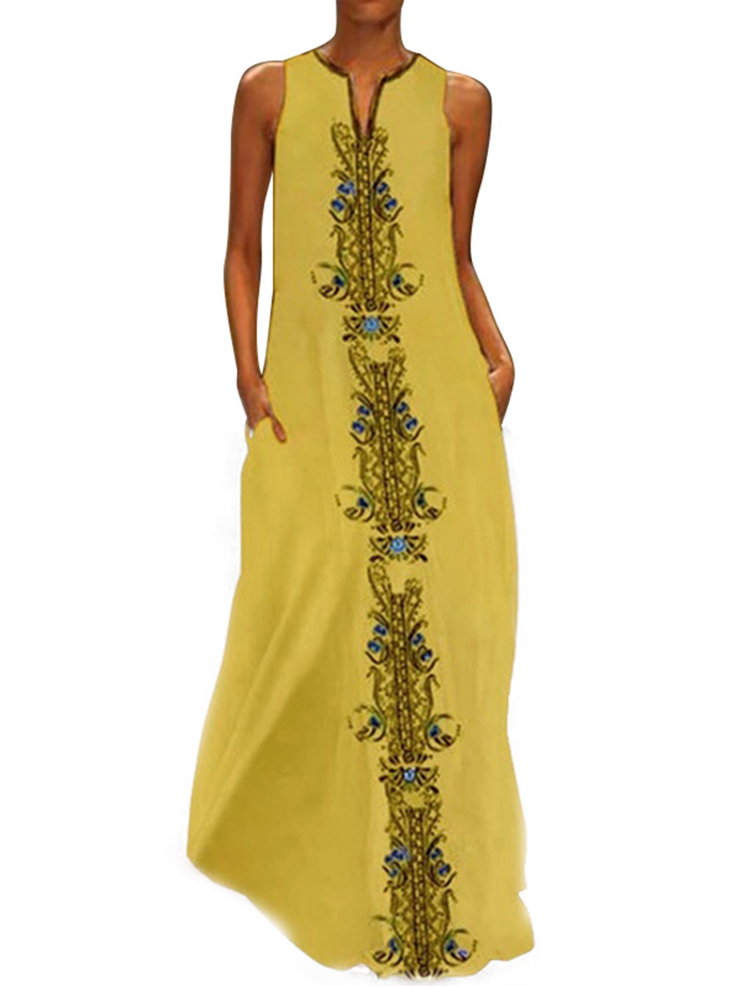 walmart women's plus size maxi dresses