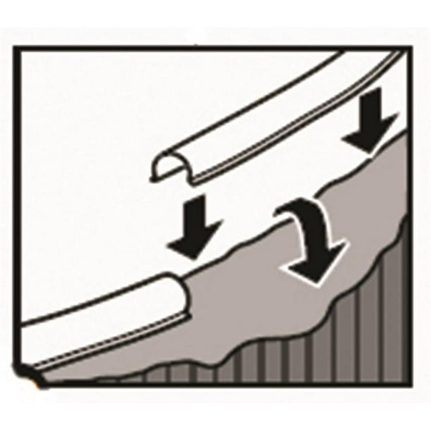 metal coping strips for above ground pool