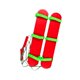 thumbnail image 4 of Tablero de equilibrio sensorial, entrenamiento sensorial de coordinación de equilibrio, zapatos de juego de integración sensorial de jardín de Rojo 3, 4 of 10