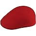 thumbnail image 3 of Kangol Men's Classic Wool 504 Cap, Our Most Iconic Shape, Red (Large), 3 of 4