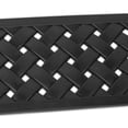thumbnail image 2 of BirdRock Brands Rubber Basket Weave Design Stair Treads 10 x 30 in Rubber Black 2 Count, 2 Pack, 2 of 4