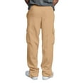 thumbnail image 3 of Mens Sweatpants Baggy Sweat Pants for Men Straight Leg Loose Fit Gym Athletic Cargo Sweatpants with Pockets Khaki 3XL, 3 of 3