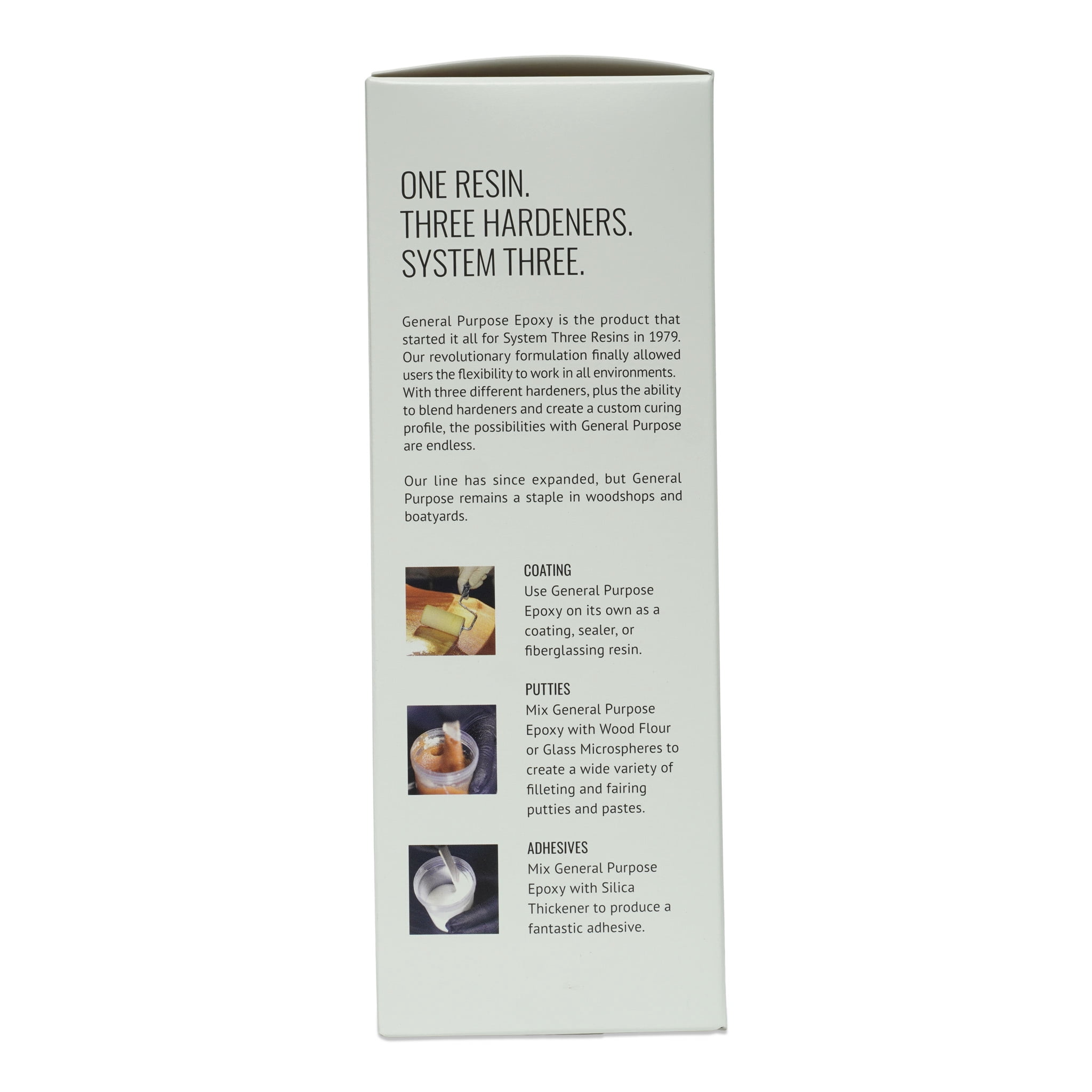 System Three General Purpose Epoxy, Medium Hardener, 1.5 Quart Kit
