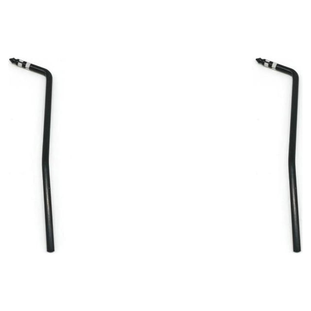 Soidarity Rocker de guitarra eléctrica Doble varilla de trémolo Mango de manivela de gran flexibilidad Negro 2Conjunto