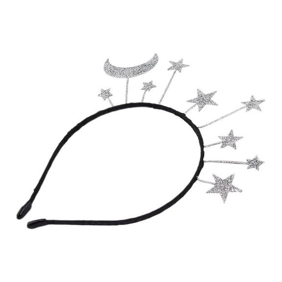 (1 piece) New star headband, glitter headband, crown headband