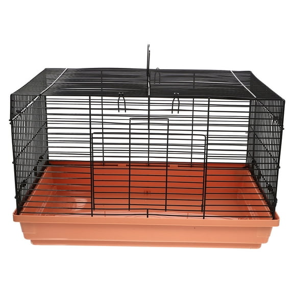 WHAMVOX Hamster Travel Carrier Guinea Pig Wire Cage Carry Case Box for Small Animal